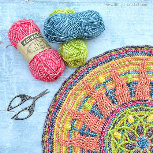 Sunny Mandala Overlay Crochet 다른 모습 4