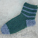 Chaussettes Serpentard/ Socks Slytherin pattern 