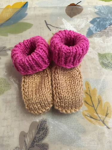 Nyfødt Booties - bylilyboost