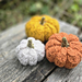 Faux Cables Pumpkin Trio pattern