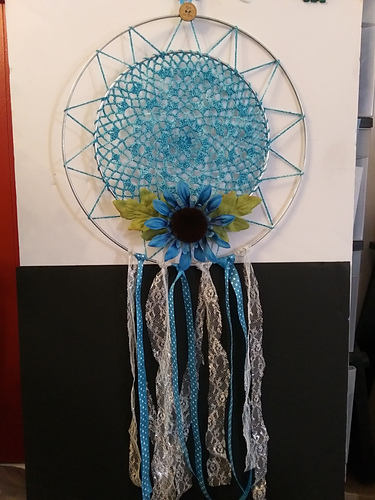 Doily Dreamcatcher photo 2