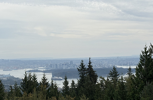 Vancouver seen from Cypress Park