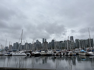 Stanley Park view of down town Vancouver