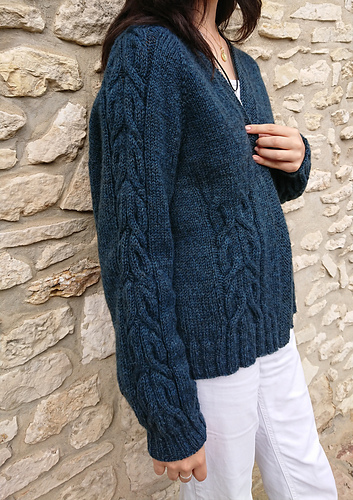Ravelry: CALIX cardigan pattern by Orlane Sucche