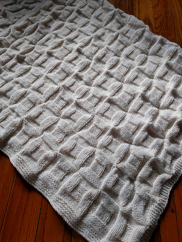 F164 Encore Worsted Reversible Afghan photo 1