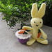 Easter Surprise ~ Bunny and Cupcake pattern 