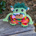 Bubble Butt Monster - PLUSHIE or BAG pattern