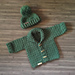 Rocky Cardigan and Hat Set pattern