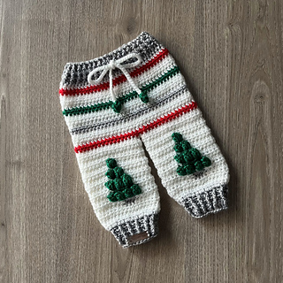 Chrissy Christmas Baby Pants NB-2Y available as a separate pattern