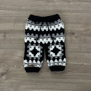 Granny Square Baby Pants NB-2 years available as a separate pattern