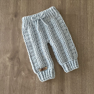 Zeb baby pants NB-2Y available as a separate pattern