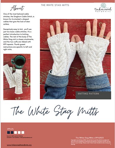 Stag Pattern Ravelry: The White Stag pattern by Lisa Uotinen