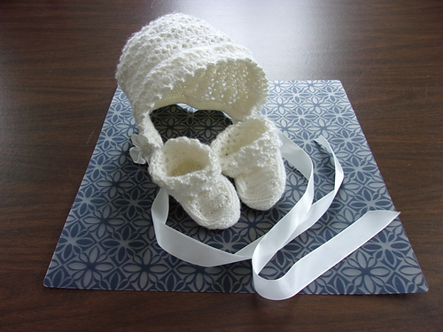 Infant's Crochet Set #501 photo 2