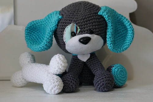 Amigurumi Domino The Dog photo 10