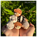 Animal friends of East Asia 6 in 1 pattern 