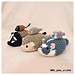 Animal friends of East Asia challenge 3 in 1 pattern 
