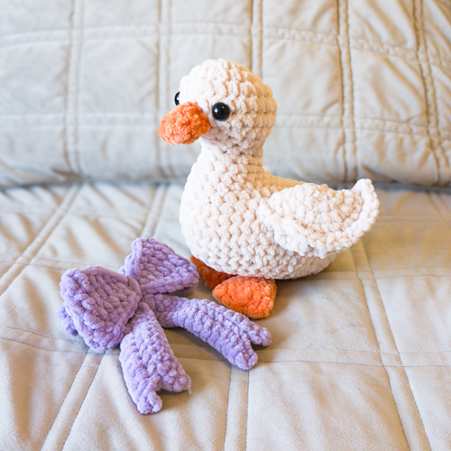 Dainty the White Pekin Duck