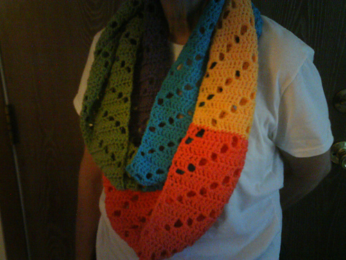 Neon Dreams Infinity Scarf photo 4