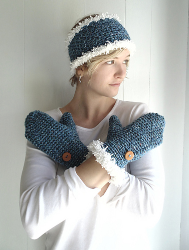 Frosty Headband and Mittens photo 4