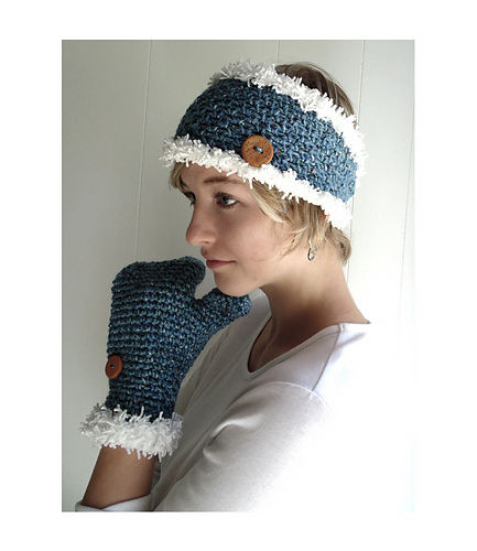 Frosty Headband and Mittens photo 3