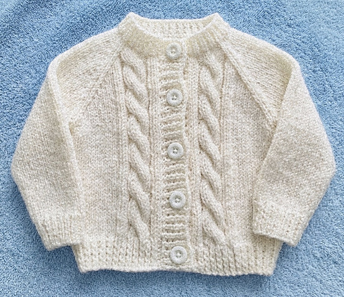 Cable Baby Cardigan