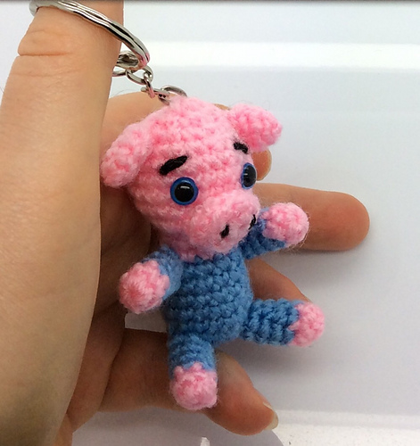 Keyring Piggy photo 2