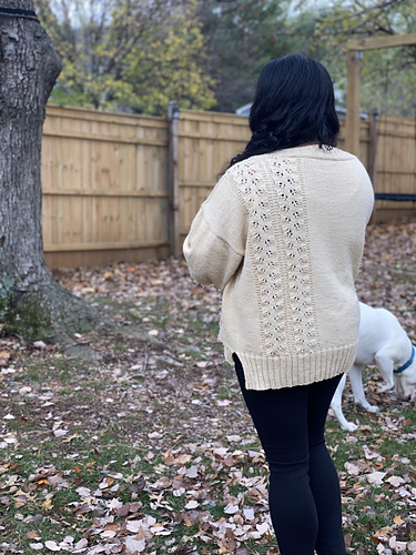 Fern Knit Jacquard Sweater
