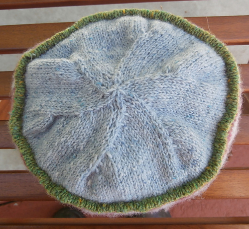 Flowers in winter scarf and hat photo 5