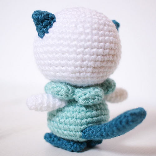 Oshawott Pokemon Amigurumi - Cathrine Johansson