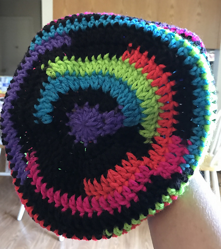 Easy Half Double Crochet Slouch Hat photo 4