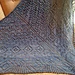 Purple Diamonds Shawl pattern 