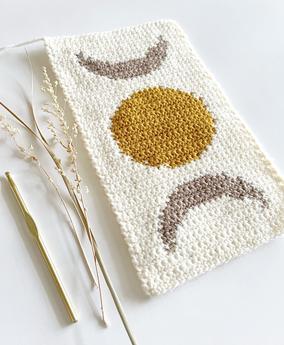 The Mini Moon Phase Wall Hanging photo 4
