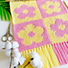 Retro Flower Wall Hanging pattern 