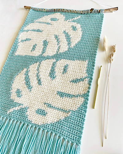 Monstera Leaf Wall Hanging