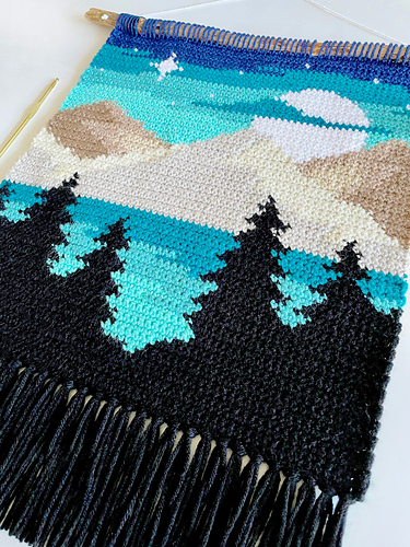 The Mountainside Wall Hanging