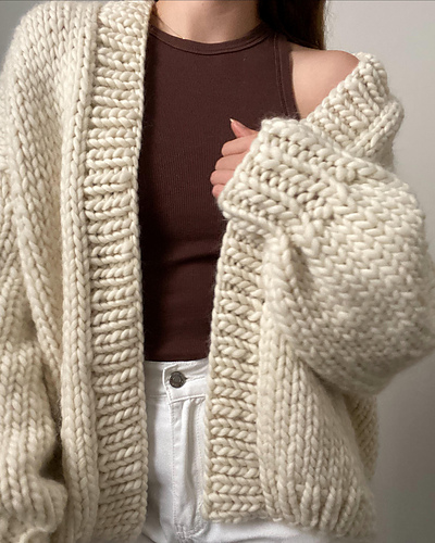 Den oversized Cardigan - Georgia Bird