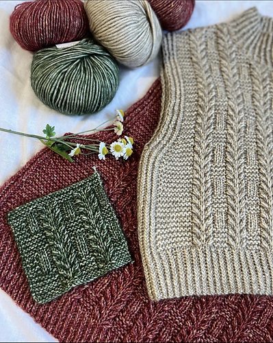 Ravelry: Herbarium slipover pattern by loveknit.nl