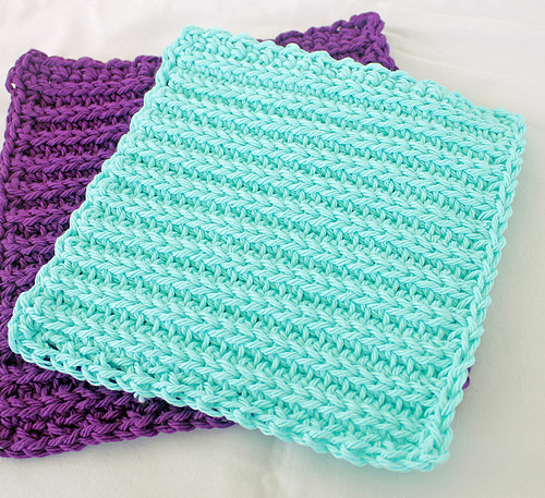 Double Ridged Dishcloth