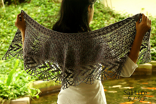 Ravelry: Saltire pattern by Lily Go