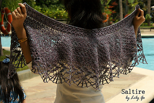 Ravelry: Saltire pattern by Lily Go