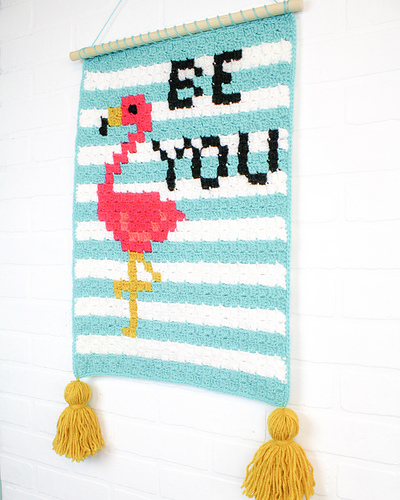 Flamingo Wallhanging photo 1