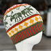 Fair Isle Moose Hat pattern 