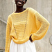 Lace Sweater (Pull ample) pattern 