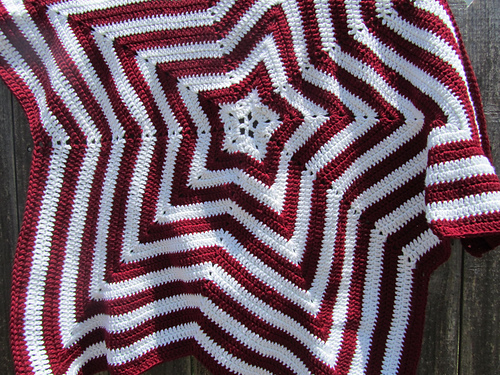 Stjernemaskinbabyteppe - ltnknitter