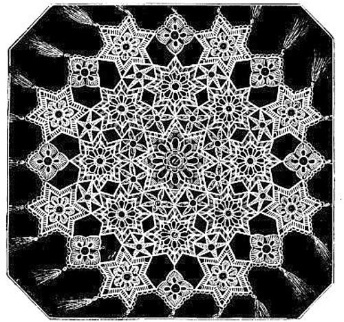 Stjerne-Mønster D’Oyley - Public Domain
