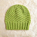 Spiral Hat with Ribbed Brim pattern 