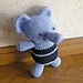 P.24-25 Brothers of little elephant / 仔ぞうの兄弟 pattern 
