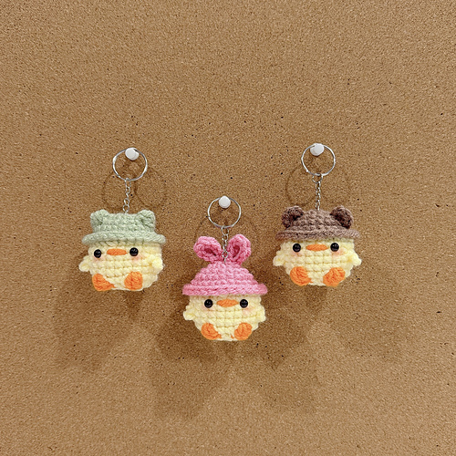 3in1 Chicken Keychain