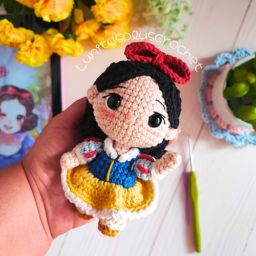 Snøhvit - Lunitas Plus Crochet