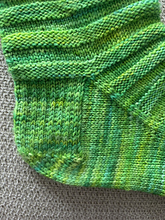 Heel flap and gusset